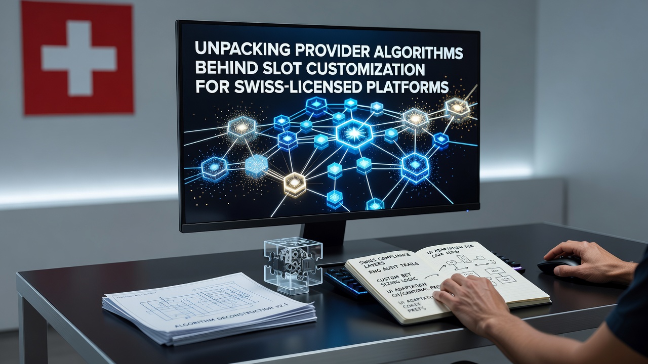 Illustration of RNG testing processes and compliance modules in slot customization for regulated markets